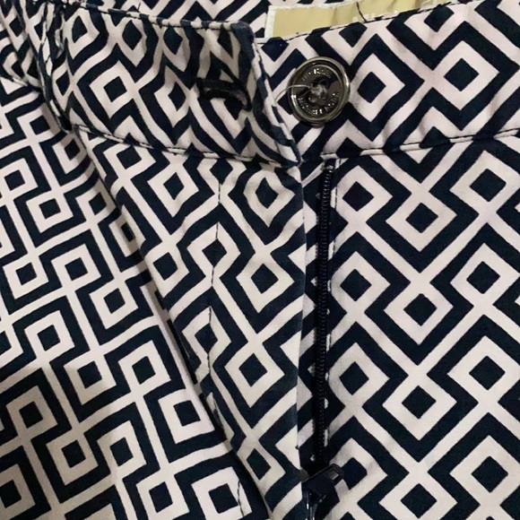 Michael Kors black & white Design Capri Pants S - Picture 4 of 6